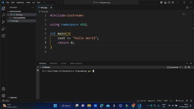 How to Set up Visual Studio Code for C++ Programming in hindi смотреть онлайн