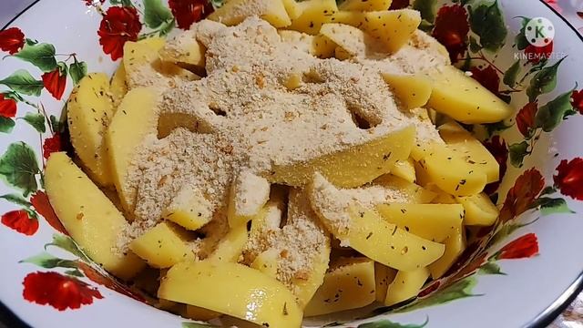 ???Смачна Картопля Запечена у Духовці. Картопля Фрі у Духовці. Пісна Страва. Хрумка М'яка Корисна?? смотреть онлайн