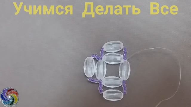 Серьги из бисера Плюшка | Earrings from beads Donut смотреть онлайн