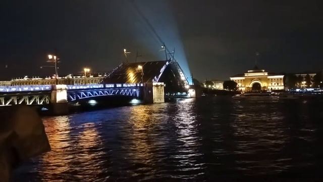 Питер. разводка моста Дворцового❤️❤️❤️❤️? смотреть онлайн