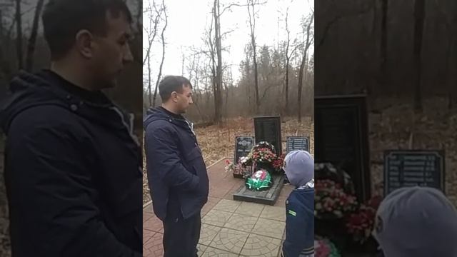 Лискинский район Воронежской области поездка Лиски-Нижний Икорец, Братская могила номер 495 смотреть онлайн