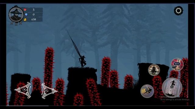 Ninja mobile game | Ninja arashi 2 | Best fighting gameplay (ninja arashi2) смотреть онлайн