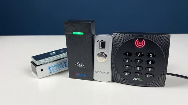 Вариант сборки СКУД с считывателем KR602E смотреть онлайн