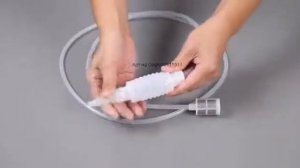 Сифон переливной с фильтром и помпой. Для перекачки браги, вина