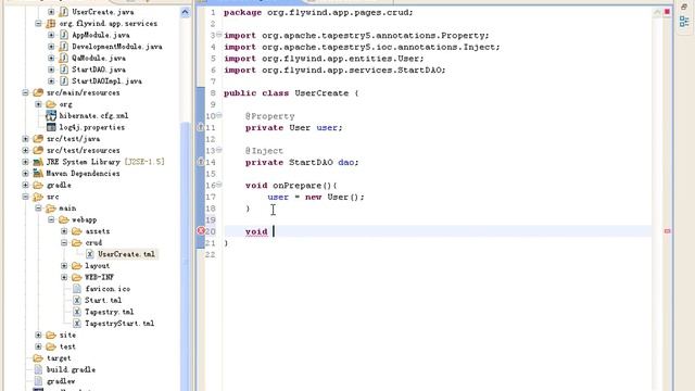 No.8-tapestry+hibernate+mysql CRUD(Create2) of the tapestry5.3.3 video tutorials смотреть онлайн