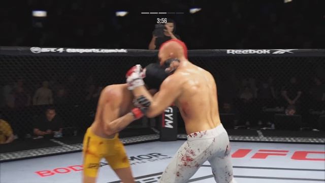 PS5 | Bruce Lee vs. Super Titan Ferocious James (EA Sports UFC 4) смотреть онлайн