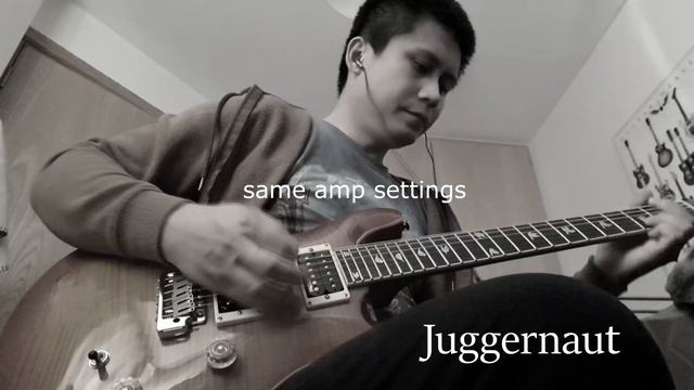 CST 24T Stock pickups vs Bareknuckle Juggernaut - Bridge смотреть онлайн