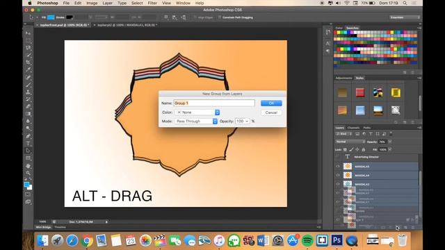 How To Group/Ungroup Layers in Adobe Photoshop | HOWTO'S смотреть онлайн