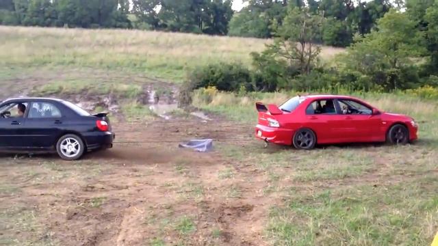 Mitsubishi vs Subaru смотреть онлайн