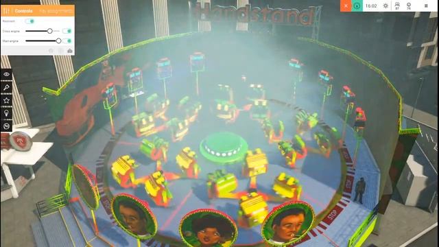 || VIRTUAL RIDES 3 ASTRONAUT Funfair Simulator || HandStand - Dança das Cadeiras. смотреть онлайн