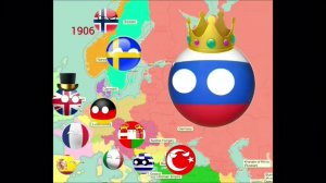 History of Europe (1900-2024) Countryballs My Version | TigrChel