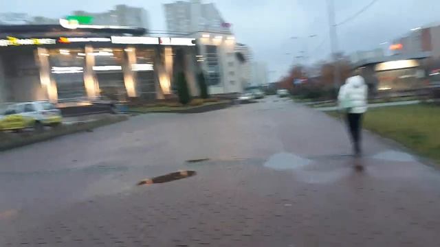 05.11.23 Хмурое московское пустынное утро смотреть онлайн