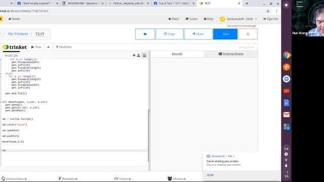 [09/08/2020] Private (Zoom online) Coding Lesson w/ Mr. Hun смотреть онлайн