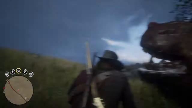 Red Dead Redemption 2 НАПАЛ МЕДВЕДЬ смотреть онлайн