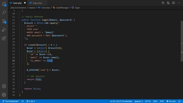 Crea un E-Commerce con PHP e MySql da zero - Parte 16 - Login Utenti смотреть онлайн