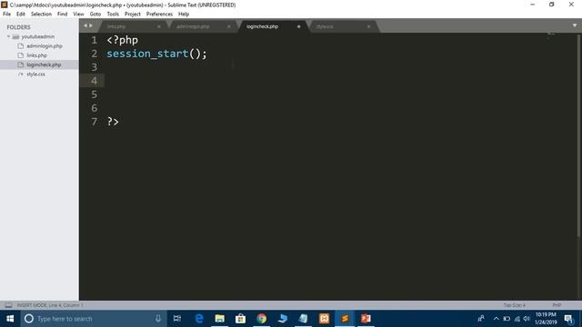 Create Admin Login and Logout Page using Session in PHP and MySQL Database смотреть онлайн