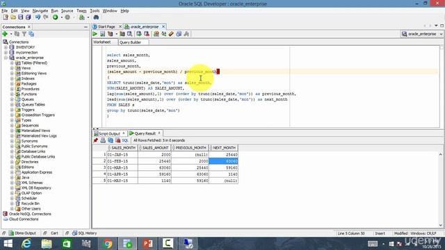 Advanced Sql Tutorial (020 Analyzing Sales growth across time) смотреть онлайн