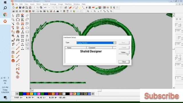 Welcome 9 Monitor Settings wilcom software смотреть онлайн