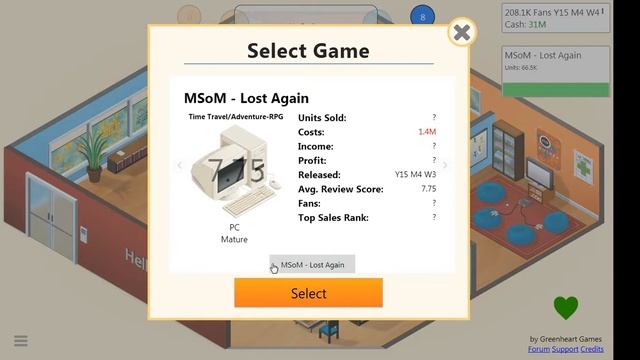 Game Dev Tycoon Lets Play S2 E8 - The Ginger Wizard Finds Love смотреть онлайн