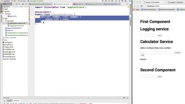 004 Example Calculator Service смотреть онлайн