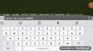 Как сделать бесконечную очень быструю скорость в майнкрафте