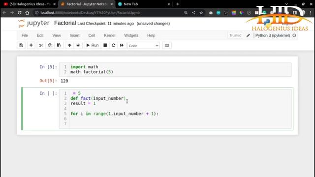 How to Calculate the Factorial of a Number Using Python - 3 Methods смотреть онлайн
