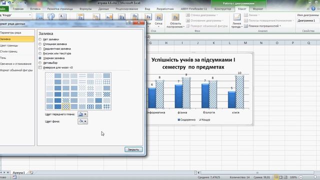 Побудова діаграм у MS Excel. Гістограма (7 клас) смотреть онлайн