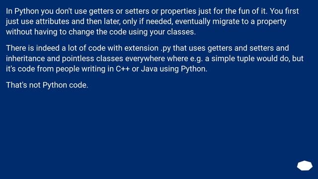 Using @property versus getters and setters смотреть онлайн