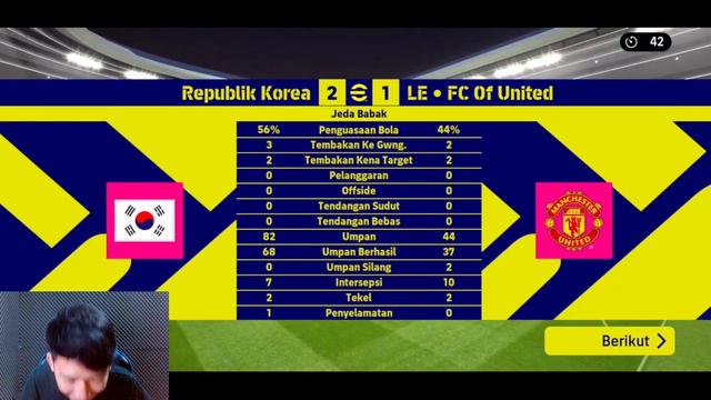 NGERI‼️LAWAN PRO PLAYER ADU COMEBACK FRIENDLY MATCH EFOOTBALL 2023 MOBILE смотреть онлайн