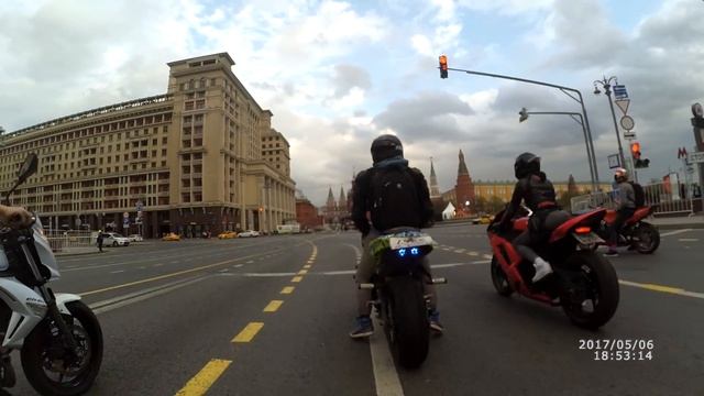 Группировка "ЯкорЯ" Прогулка по ЦАО. Moscow ride. смотреть онлайн