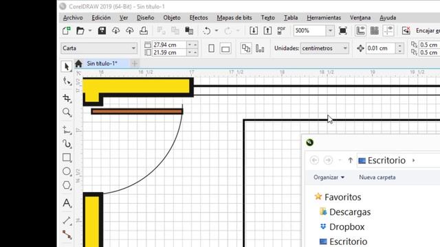 CLASE 25: CorelDraw. Dibujo arquitectónico (parte 2) смотреть онлайн