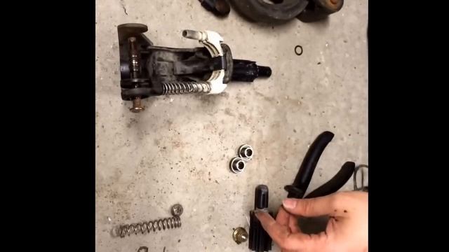 How To Replace The Ball Bearings / Swivel Shaft On Bugaboo Cameleon Front Swivel Wheel