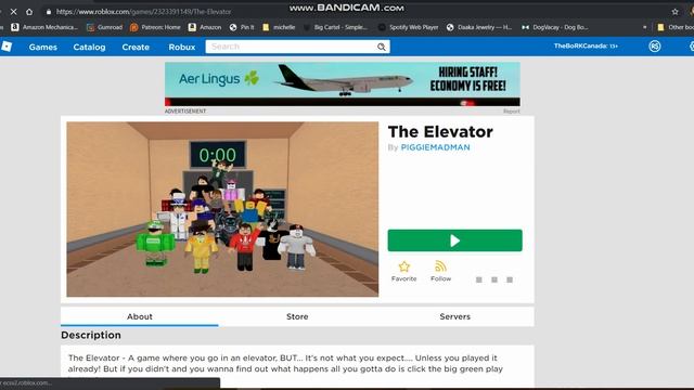 Playing ROBLOX. смотреть онлайн