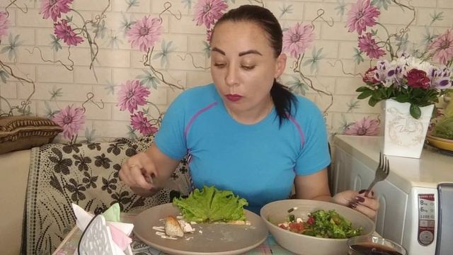 Мукбанг/Ну чё,жирные жопки худеть думаете?)))Это видео для вас ??#mukbang #asmr #мукбанг #chicken смотреть онлайн