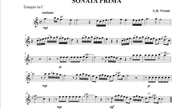 Giovanni Buonaventura Viviani: Sonata prima (Guy Touvron, trumpet) I - II смотреть онлайн