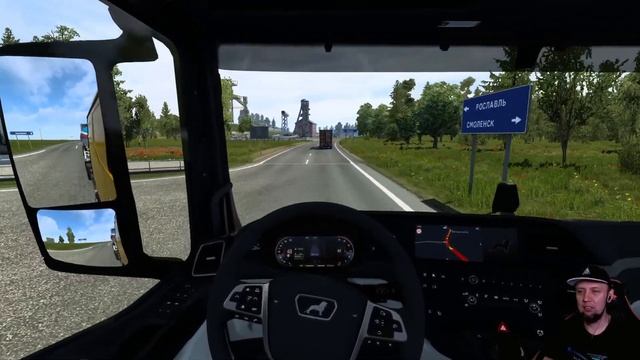 РАБОТА В РОССИИ. КУПИЛ ГРУЗОВИК (РусМап) -R13- EURO TRUCK SIMULATOR 2 смотреть онлайн