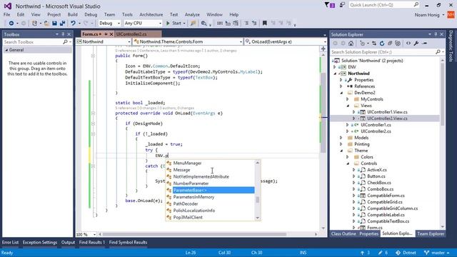 Using values from ini in the Visual Studio Designer смотреть онлайн