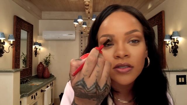 Rihanna's Epic 10-Minute Guide To Going Out Makeup | Beauty Secrets | Vogue
