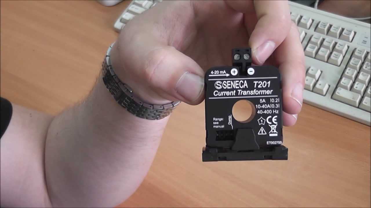 Датчик тока SENECA T201. Оборудование для 