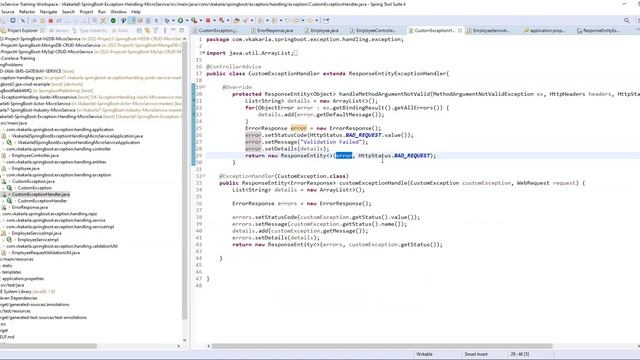 Java SpringBoot Microservice Exception Handling & Junit's Part1 смотреть онлайн