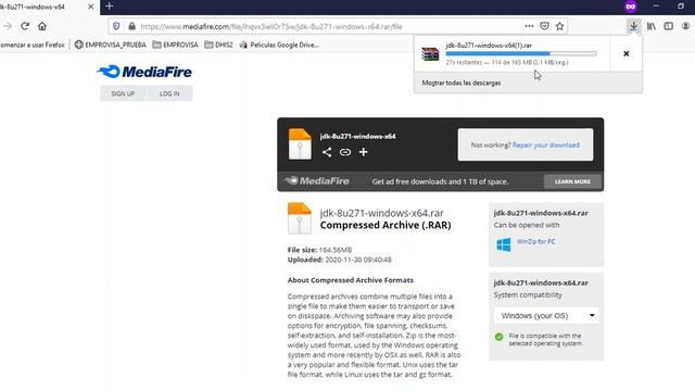 Descargar Java JDK-8u271 смотреть онлайн