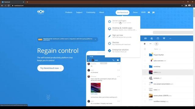 Установка и настройка NextCloud на VDS или выделенном сервере смотреть онлайн