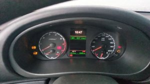 Запуск в мороз Лада Калина 1.6 16кл)))