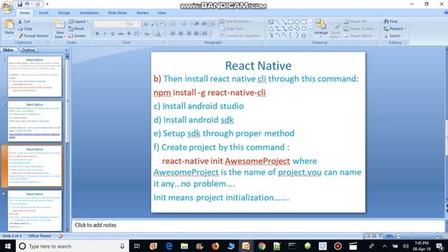 React Native -- Step By Step Guide for beginners & advanced level -- overview && installation смотреть онлайн
