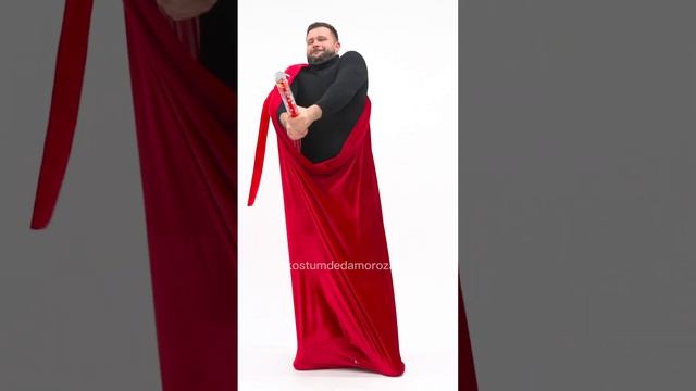 Эксклюзивный мешок нашего бренда «Красный бархат» XXL ❤️ kostumdedamoroza.ru