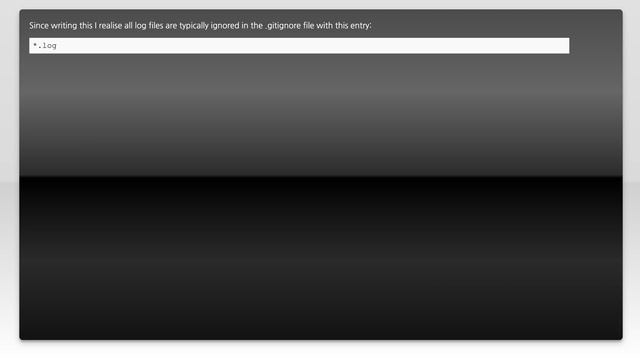 Should I add yarn-error.log to my .gitignore file? смотреть онлайн