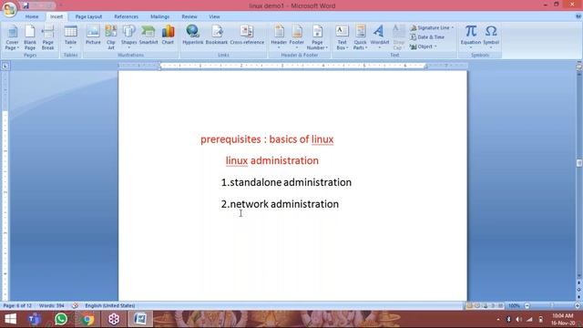 LINUX Administration tutorials || Demo - 1 || by Mr. Srinivas On 16-11-2020 @9:30AM смотреть онлайн