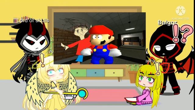 Реакция моей команды на Smg4 mario was in baldi's basics. смотреть онлайн