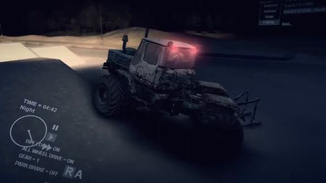 SpinTires 2013 T-150K Mod смотреть онлайн