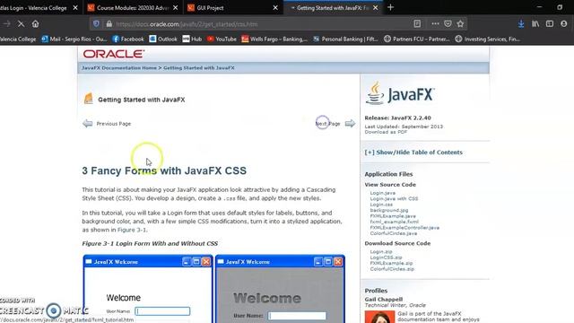 ADV JAVA FX Tutorial смотреть онлайн